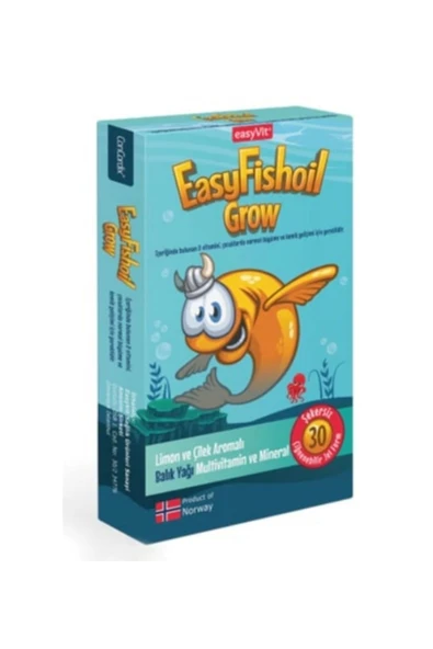 EasyFishoil Grow 30 Jel Tablet