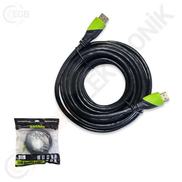 GABBLE GAB-HDG10 14+1 PVC 10M HDMI KABLO (AVD-203) ürün görseli 1