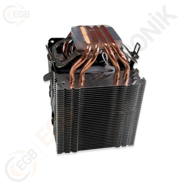 GABBLE GAB-RCF251 2 RGB FANLI KULE TİPİ CPU FANI 2X12 - 4