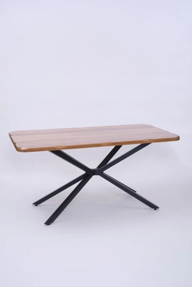 Kütük MDF Boyalı Lak Panel Mutfak Yemek Masası 90x160 - Resim 8