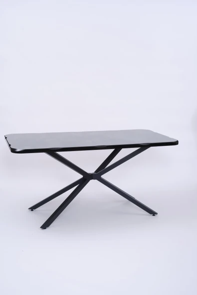 Kütük MDF Boyalı Lak Panel Mutfak Yemek Masası 90x160