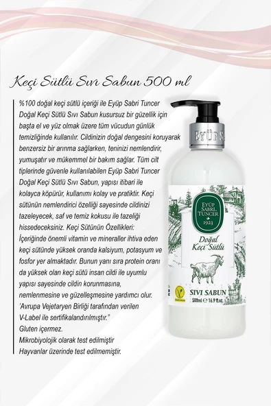 Eyüp Sabri Tuncer Afyon Vişnesi Sıvı Sabun 500 ml - Resim 5