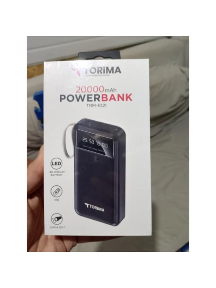4 Çıkışlı 20.000 Mah Powerbank Trm-1021 - Resim 4