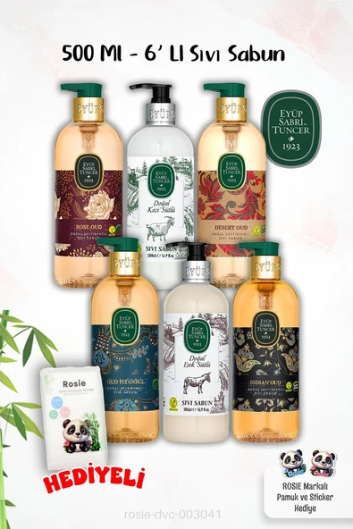 Eyüp Sabri Tuncer Afyon Vişnesi Sıvı Sabun 500 ml ürün görseli