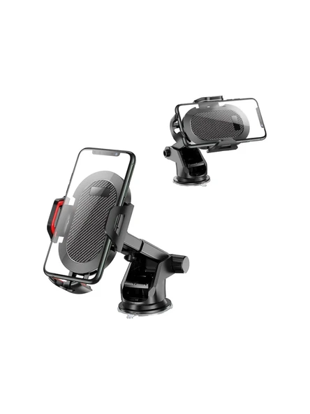 Linktech H767 Vantuzlu Boy Ayarlı Araç Içi Telefon Tutucu - 2