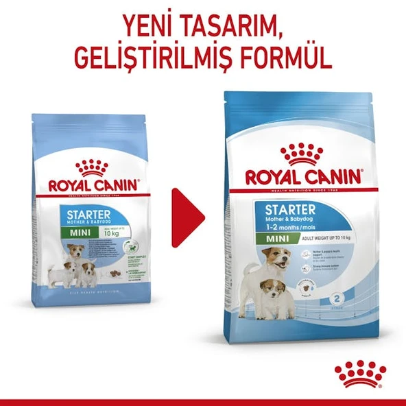Royal Canin Mini Starter Küçük Irk Anne ve Yavru Köpek Maması 4 Kg - Resim 6