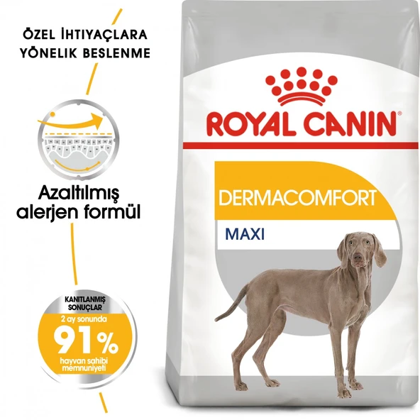Royal Canin Maxi Dermacomfort Adult Yetişkin Köpek Maması 12 Kg ürün görseli