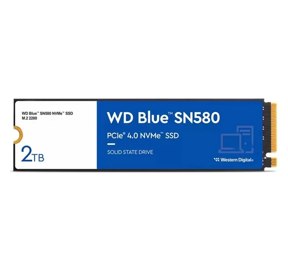 WD Blue SN580 2TB M.2 NVMe SSD 4150/4150