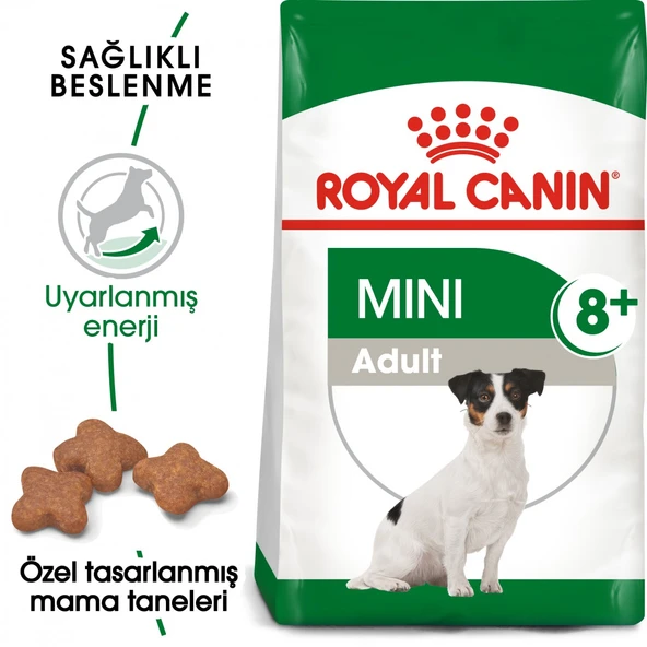 Royal Canin Mini Adult 8+ Küçük Irk Yetişkin Yaşlı Köpek Maması 2 Kg ürün görseli
