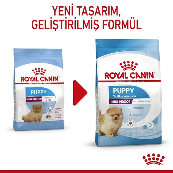 Royal Canin Mini Indoor Puppy Küçük Irk Yavru Köpek Maması 1,5 Kg - Resim 6