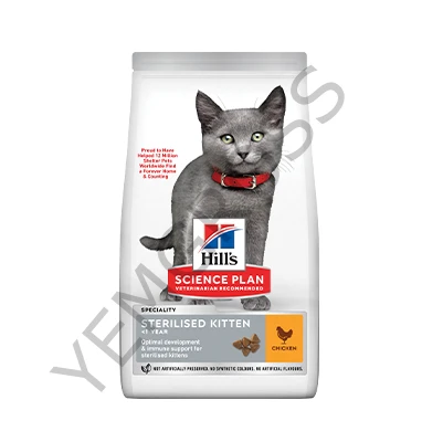 Hill's SP Tavuklu Kısırlaştırılmış Yavru Kedi Maması 3KG