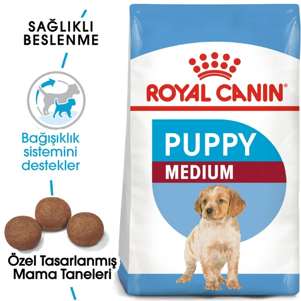 Royal Canin Medium Puppy Orta Irk Yavru Köpek Maması 15 Kg ürün görseli