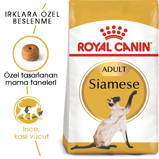 Royal Canin Siamese Siyam Kedilerine Özel Mama 2 Kg - 1