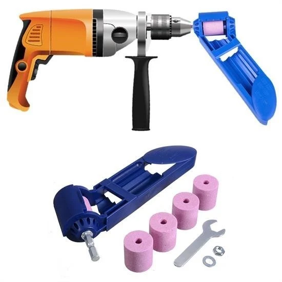 Taşınabilir Kullanımı Kolay Hafif Matkap Ucu Bileyici Matkap Ucu Bileme Keskinleştirme Apara - Resim 4