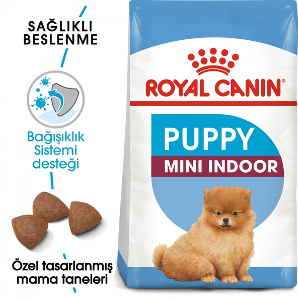 Royal Canin Mini Indoor Puppy Küçük Irk Yavru Köpek Maması 1,5 Kg ürün görseli