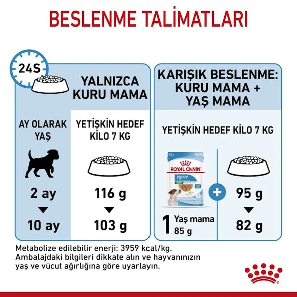 Royal Canin Mini Indoor Puppy Küçük Irk Yavru Köpek Maması 1,5 Kg - Resim 5