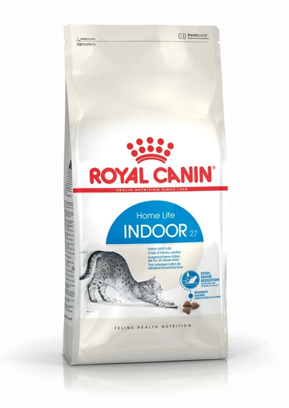 Royal Canin Indoor 27 Ev Kedileri İçin Yetişkin Kedi Maması 400 Gr - 2