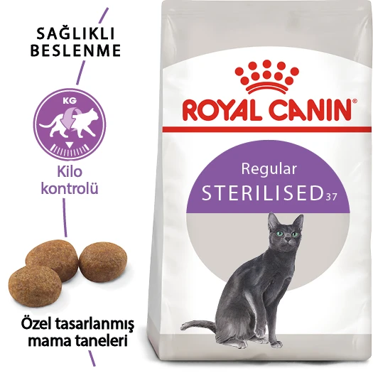 Royal Canin Sterilised 37 Kedi Maması 400 gr - Kısırlaştırılmış Kediler İçin Özel Formül ürün görseli 1