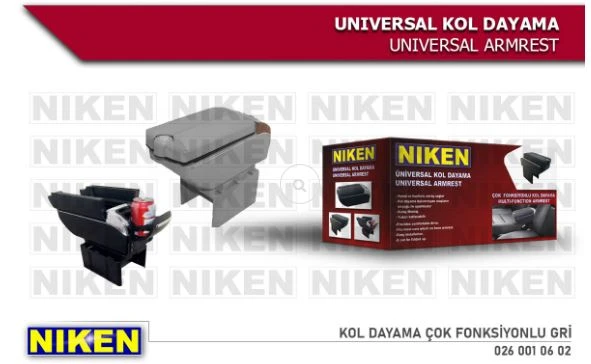 Nıken KOL DAYAMA COK FONKSIYONLU GRI UNIVERSAL - 1