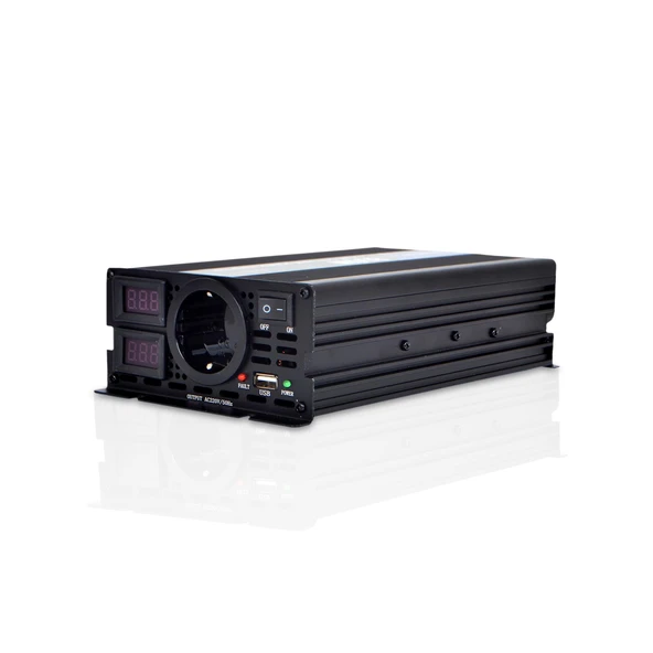 Sensation 800W Watt 0,8 KW Tam Sinüs Ekranlı İnverter 12V/220V Çevirici İnverter Dw Serisi - 2