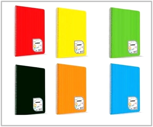 Çınar Colormaxi 72 Yaprak Defter A5 Çizgili Spiralli Pp - 2 adet