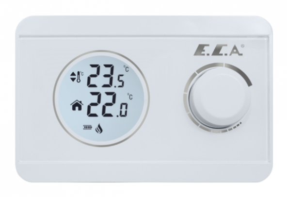 Eca Poly 100 W Kablosuz - Dijital - Pilli On Off Oda Termostatı - 2