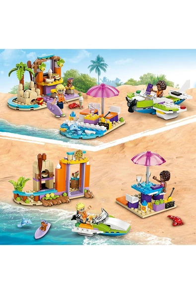 LEGO ® Friends Yaratıcı Plaj ve Seyahat Bavulu 42672 - 5 Yaş ve Üzeri Yapım Seti (188 Parça) - 10