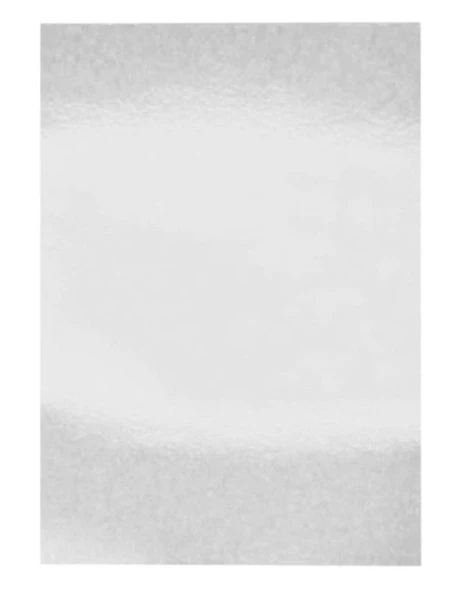 Metalik Fon Kartonu 50X70 Gümüş Rulo Şeklinde - 2 adet