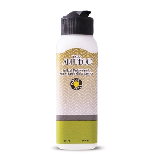 Artdeco Su Bazlı Parlak Vernik 140 Ml - 3 adet