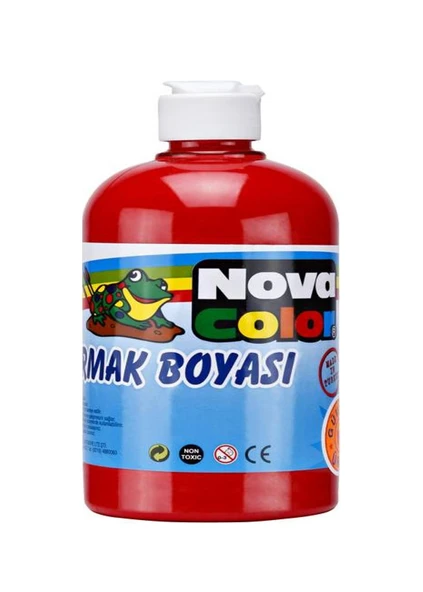 Nova Color Parmak Boyası 500Ml Kırmızı - 2 adet