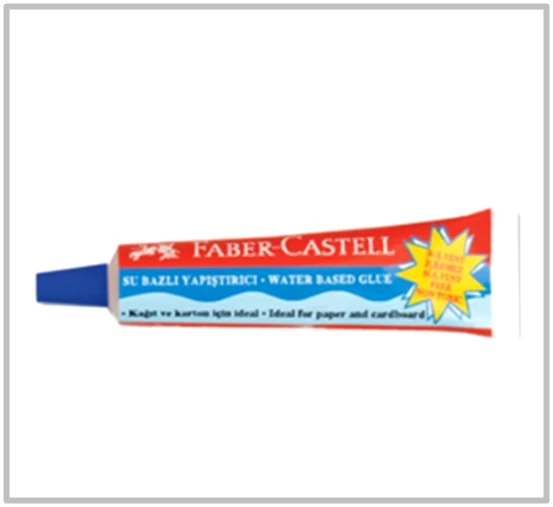 Faber Castell Sıvı Yapıştırıcı 19Gr Solventsiz - 2 adet