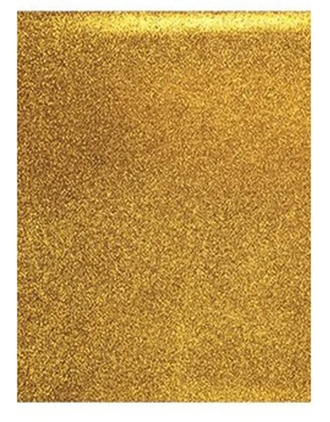 Simli Eva 50X70 Altın Rulo Şeklinde - 4 adet