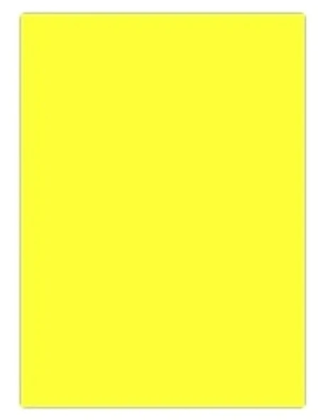 Fosforlu Fon Kartonu 50X70 Sarı Rulo Şeklinde - 2 adet