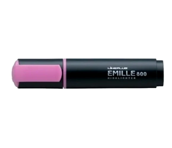 Lineplus Fosforlu Kalem Emille 800 Pembe - 3 adet