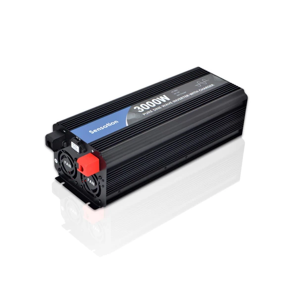 Sensation 3000W Watt 3 KW Tam Sinüs Şarjlı(20A) Ekranlı İnverter 12/220V Çeviric İnverter Dw Seri - 5