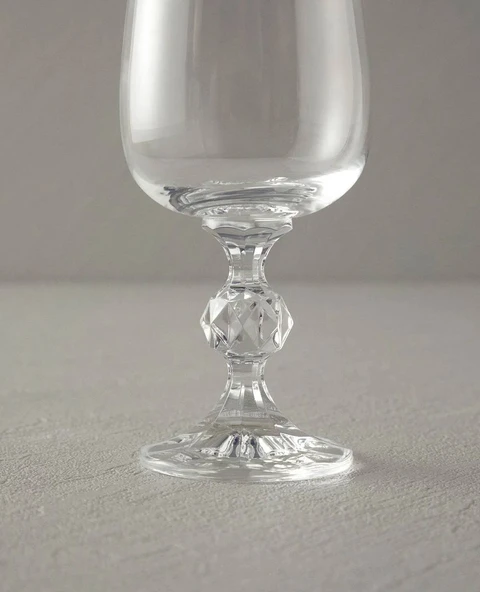 English Home Glossy Kristalin 3'lü Bardak 230 ml Şeffaf - 3