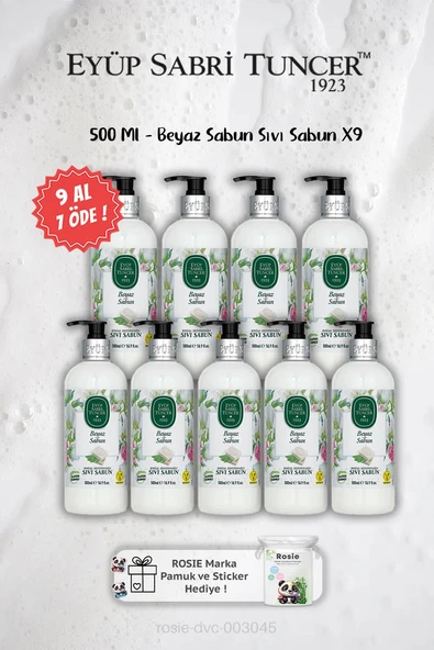 Eyüp Sabri Tuncer Beyaz Sabun Sıvı Sabun 500 ml ürün görseli