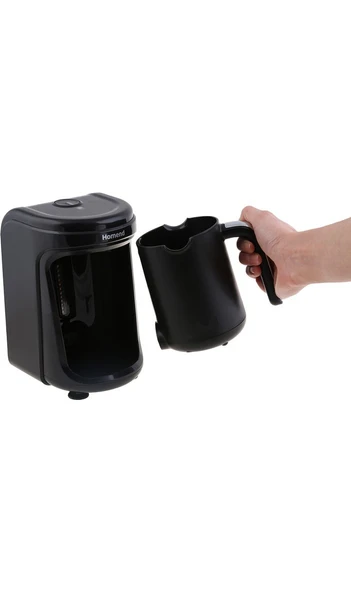 Homend Pottoman 1840H Türk Kahve Makinesi Siyah - 5