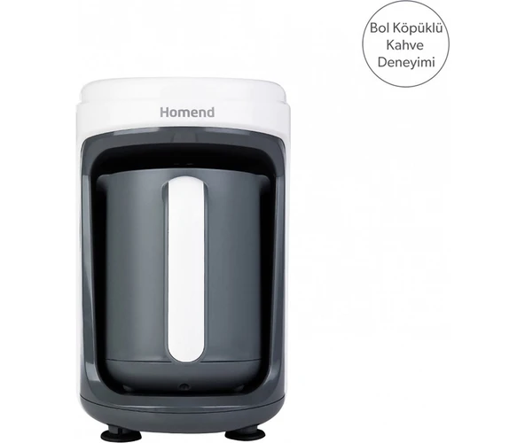 Homend Pottoman 1830H Bulut Kremi Türk Kahve Makinesi - 2