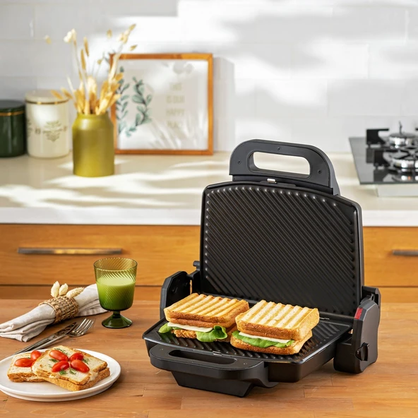 Emsan Bella Gusto Tost Makinesi Siyah - 2