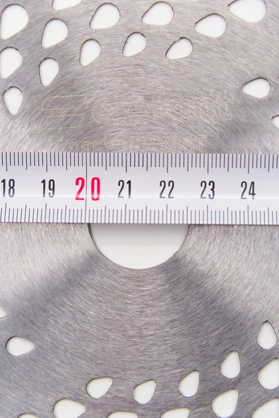 Tırpan başı disk  40T 255X25.4 (B kalite) - 2
