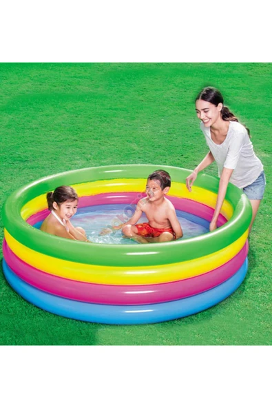 BESTWAY HAVUZ 157X46cm DÜZ ZEMİN 4 BÖLME (51117)