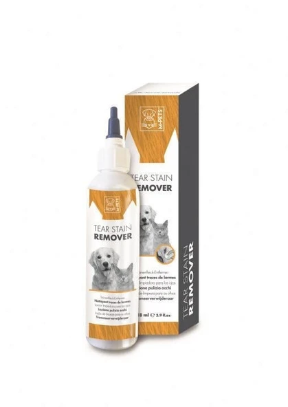 M Pets Kedi ve Köpekler İçin Gözyaşı Temizleme Losyonu 118ml