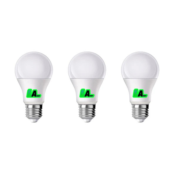 LED Ampul E27 Duy 9W Beyaz Işık Enerji Tasarruflu Yüksek Parlaklık Uzun Ömürlü Aydınlatma - 7