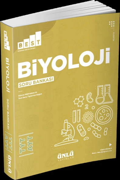 TYT AYT Biyoloji BEST Soru Bankası Ünlü Yayıncılık