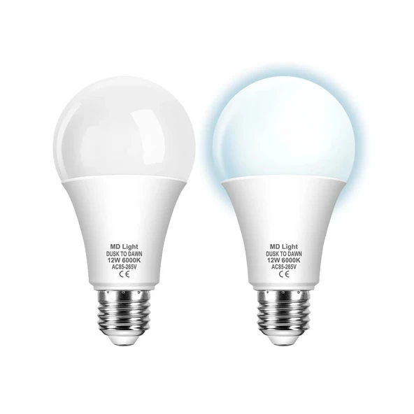 LED Ampul E27 Duy 9W Beyaz Işık Enerji Tasarruflu Yüksek Parlaklık Uzun Ömürlü Aydınlatma - 2
