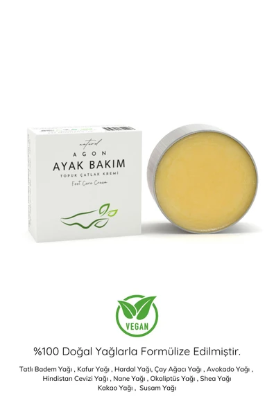 Agon Doğal Topuk Çatlak ve Ayak Bakım Kremi - 2
