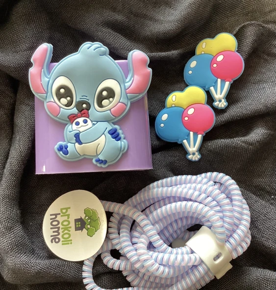  iPhone 18W/20W Uyumlu Şarj Kılıfı, Şarj Kablosu Örme Aparatı, Kablo Koruyucu Aparatı,Sevimli