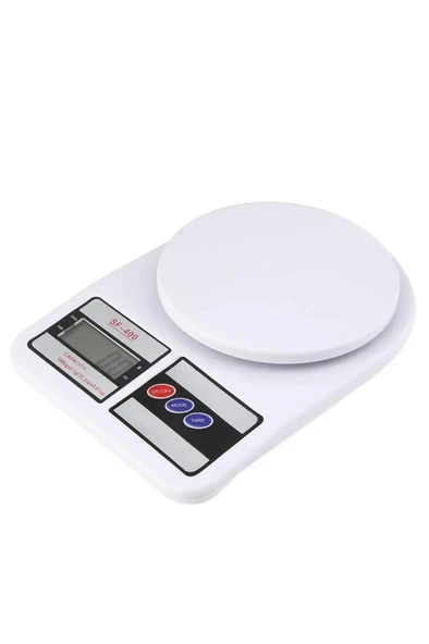 Dijital Hassas Mutfak Terazisi 10 Kg Lcd Ekranlı Yemek Tartısı 1 gr Hassas Dara Ölçüm Terazi Pilli - 2