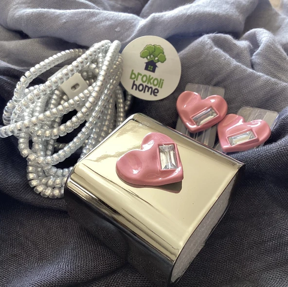 iPhone 18W/20W Uyumlu Şarj Kılıfı, Şarj Kablosu Örme Aparatı, Kablo Koruyucu Aparatı,P.Kalp